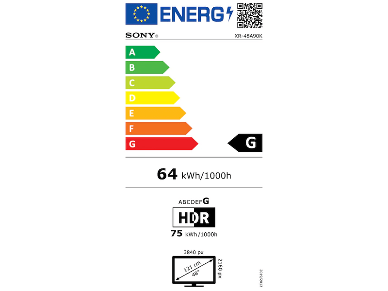 Sony Bravia XR48A90KAEP 4K Ultra HD OLED 48” TV
