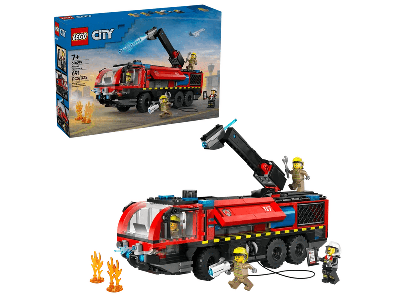 LEGO® City Repülőtéri tűzoltóautó (60499)
