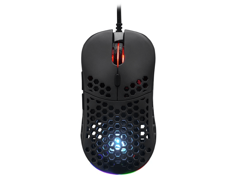 The G-Lab KULT-OXYGEN-B Gamer egér, fekete