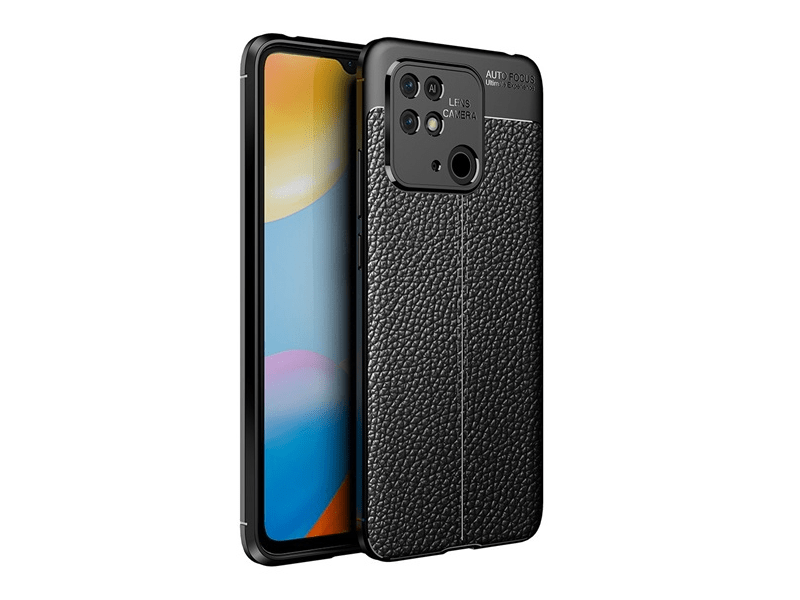 Gigapack Xiaomi Redmi 10C Szilikon telefonvédő tok, fekete (GP-141692)