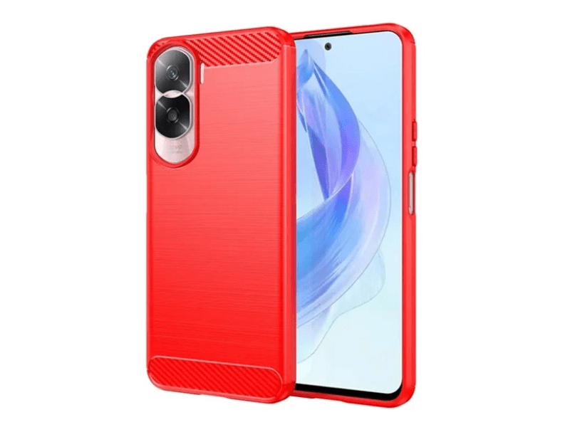 Gigapack Honor 90 Lite 5G szilikon mobiltelefon tok, piros (GP-146774)