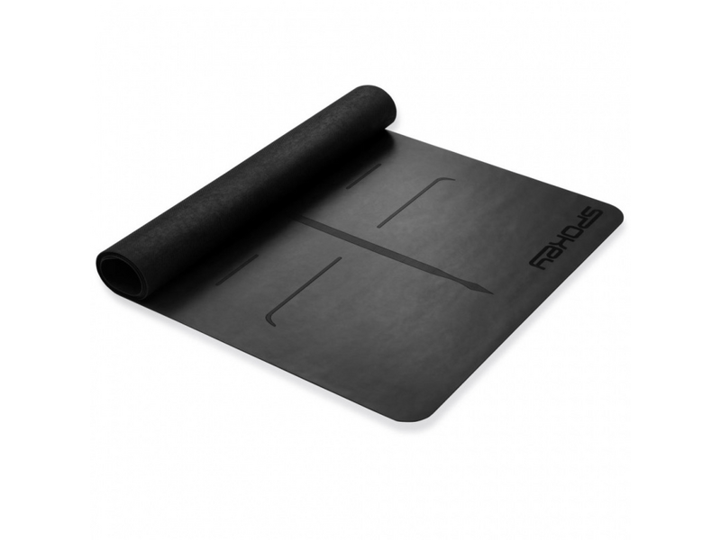 Spokey 40481 Judy Thin Black fitnesz, jóga matrac, fekete