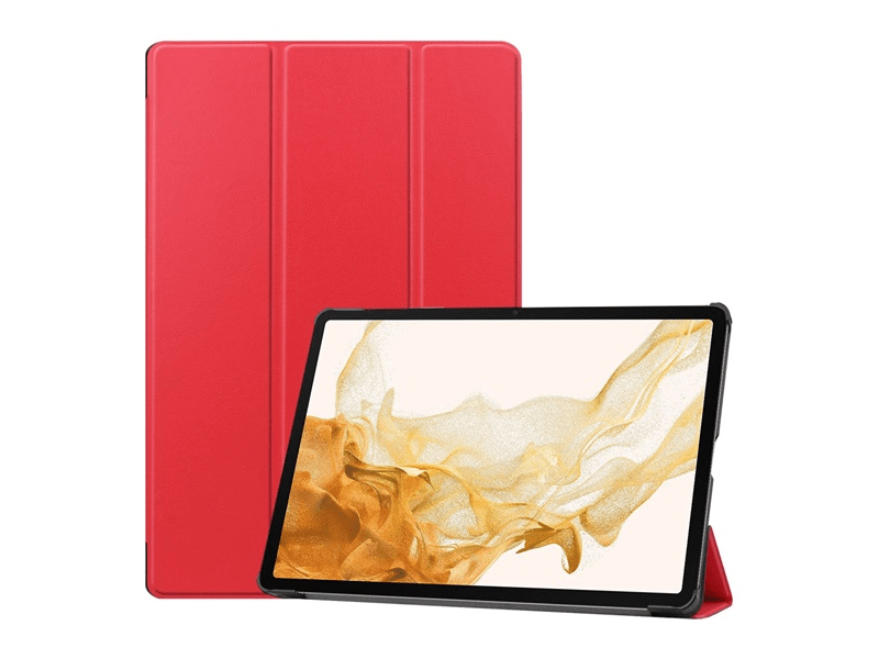 Gigapack Samsung Galaxy Tab S9 Plus flip tok, piros (GP-147065)