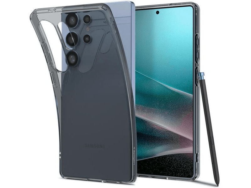Spigen Samsung Galaxy S25 Ultra Szilikon tok, átlátszó (ACS08949)