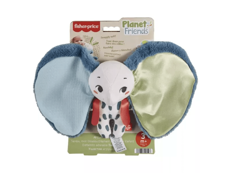 Fisher-Price: Csupafül lepkefáni plüssfigura (HKD63)