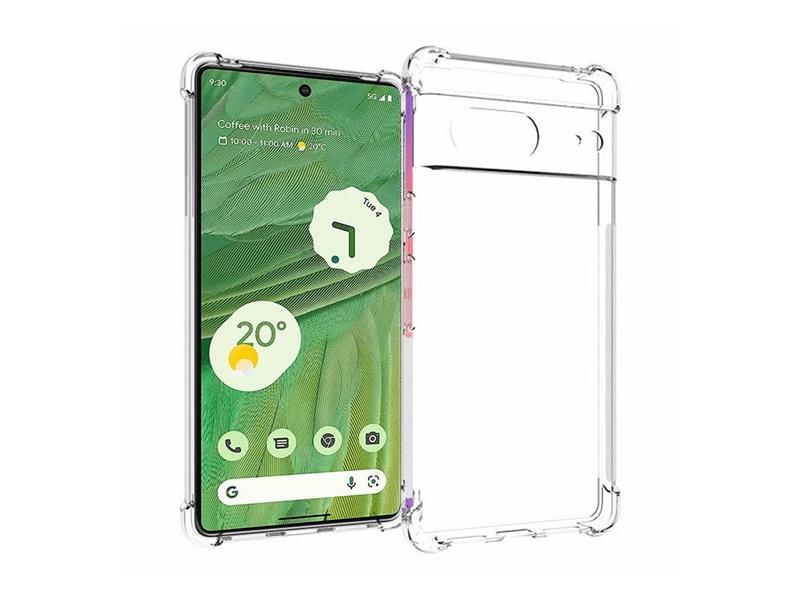 Gigapack Google Pixel 7 Szilikon telefonvédő tok, átlátszó (GP-137911)