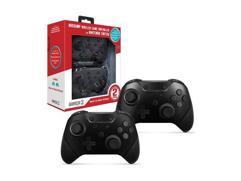 Armor3 NuChamp Wireless Nintendo Switch Kontroller, 2db (M07467-BKBG)