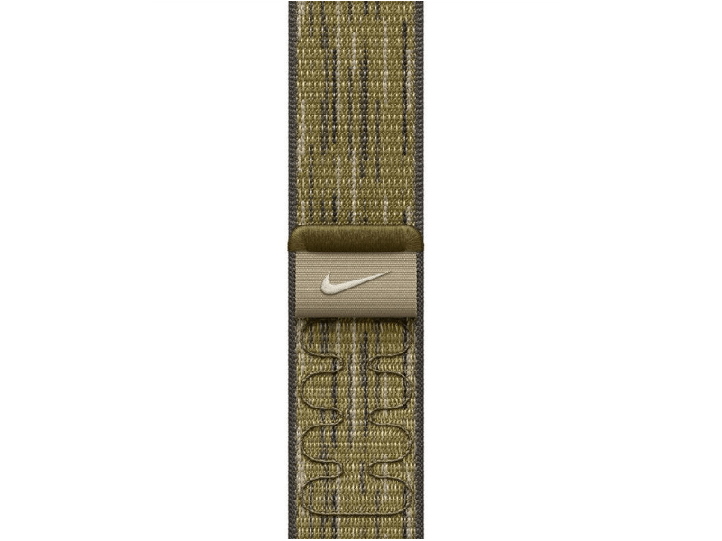 Apple Watch 42 mm-es zöld-szürke Nike sportpánt (MXTY3ZM/A)