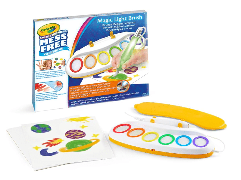 Crayola Color Wonder Varázs festőkészlet világító ecsettel (75-7131)