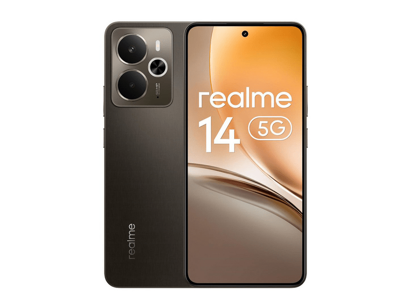 Realme 14 5G 8/256GB pametni telefon, titanij