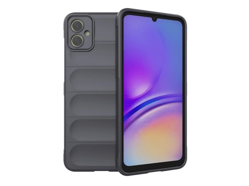 Gigapack Samsung A05 Szilikon tok, sötétszürke (GP-151006)