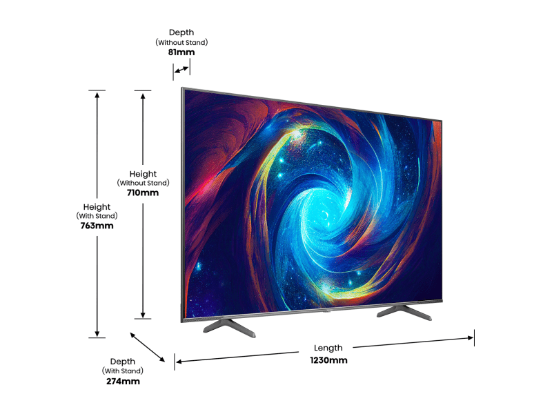 Hisense 55E7KQ PRO 4K UHD Smart QLED TV