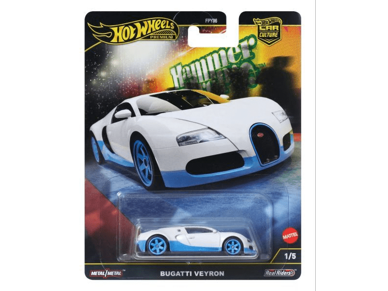 Hot Wheels: Autókultúra kisautó - Bugatti Veyron (HRW06)