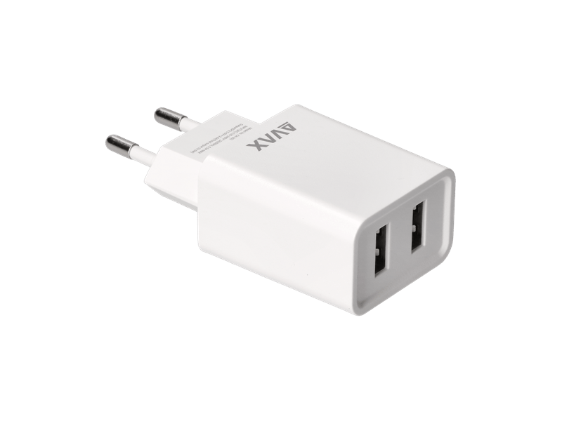 Avax CH301 Pure Network zidni punjač, 2xUSB, 12W