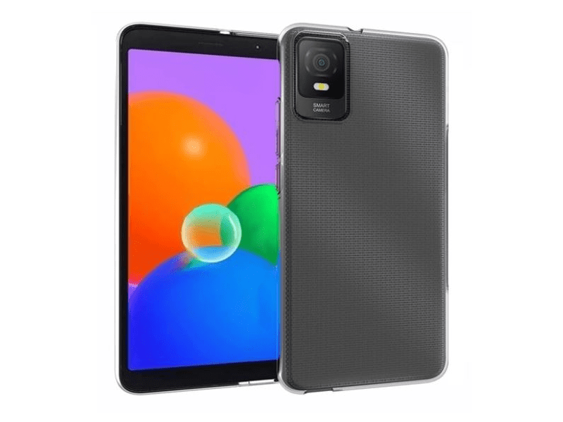 Gigapack GP-144523 TCL 403 szilikon tok, átlátszó