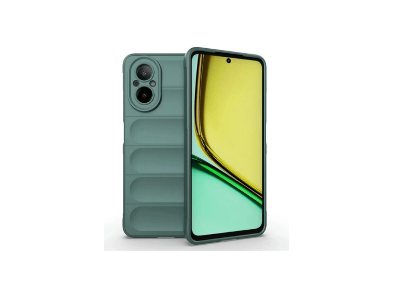 Gigapack Realme C67 4G Szilikon tok, zöld (GP-155153)