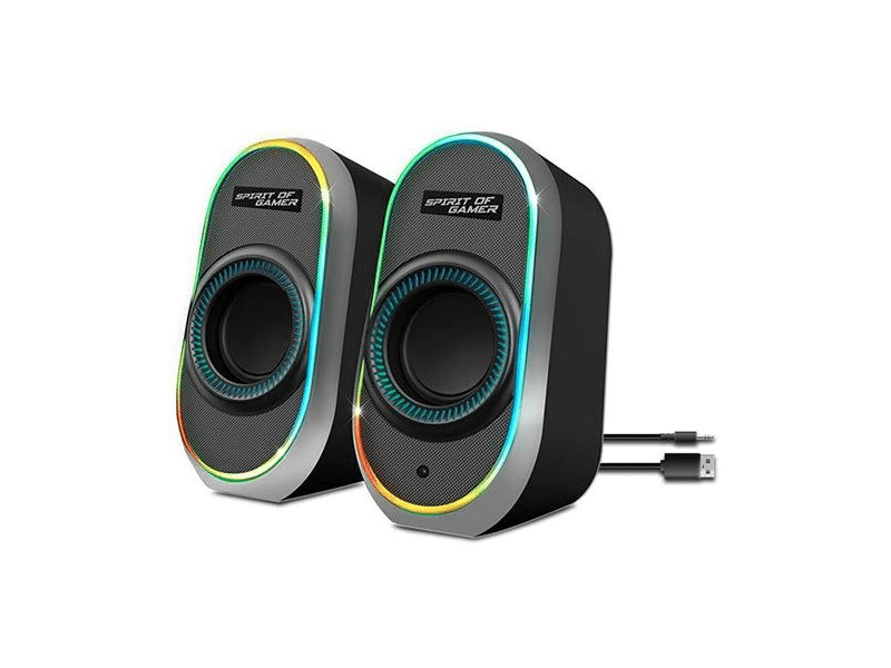 Spirit of Gamer Fanatic 500 Hangszóró 2.0 (SP-5500BK)