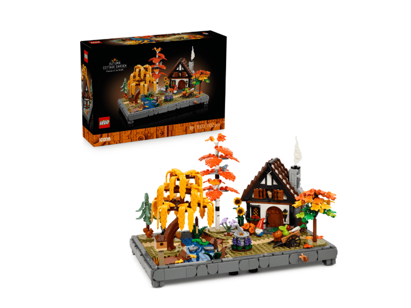 LEGO® Icons Őszi kert házikóval (11372)