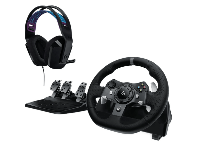 Logitech G920 kormány + G335 headset (991-000551)