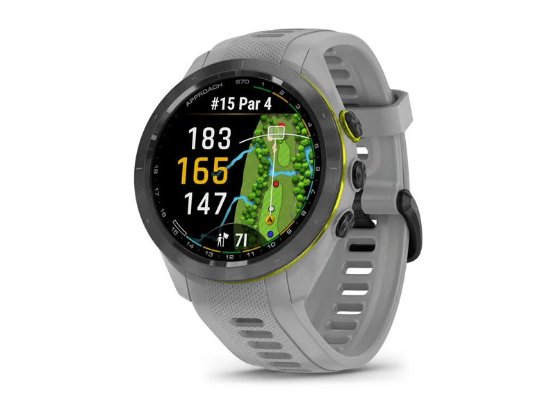 Garmin Approach S70 (42mm) Okosóra, fekete/szürke (010-02746-11)