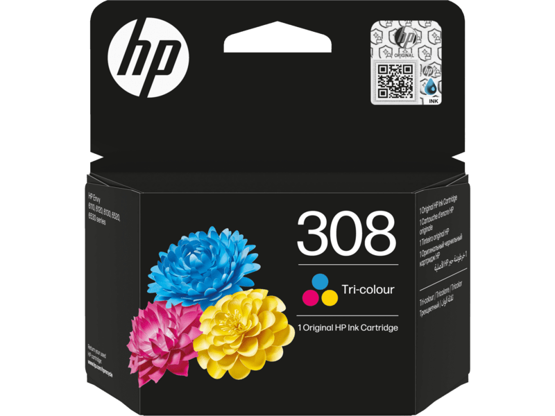 HP 308 háromszínű tintapatron (7FP20UE)