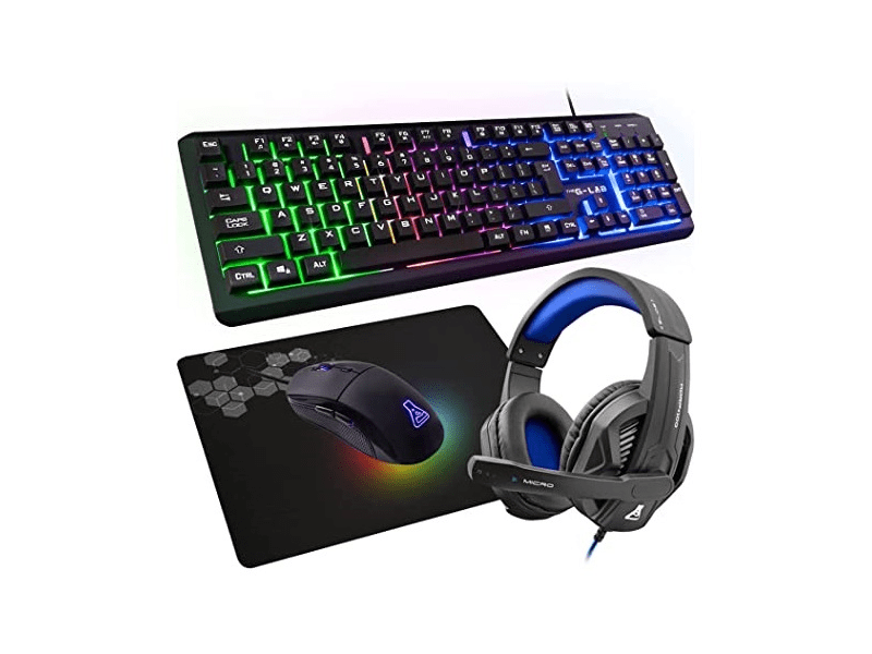 The G-Lab Gaming kit 4 in 1 Gamer szett