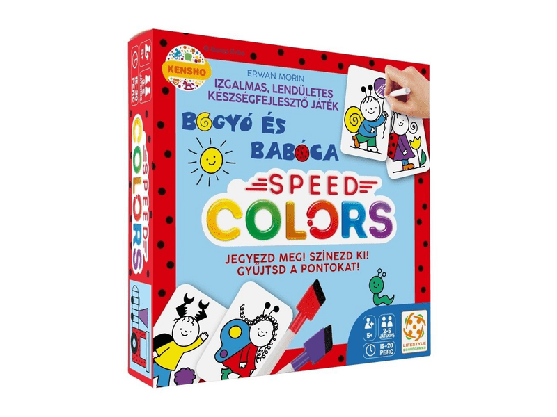 Speed Colors Bogyó és Babóca társasjáték (BBB04)