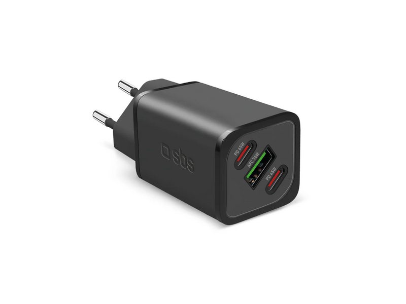 SBS NanoTube GaN PD Hálózati töltő (TETRGANUSB2C65W)