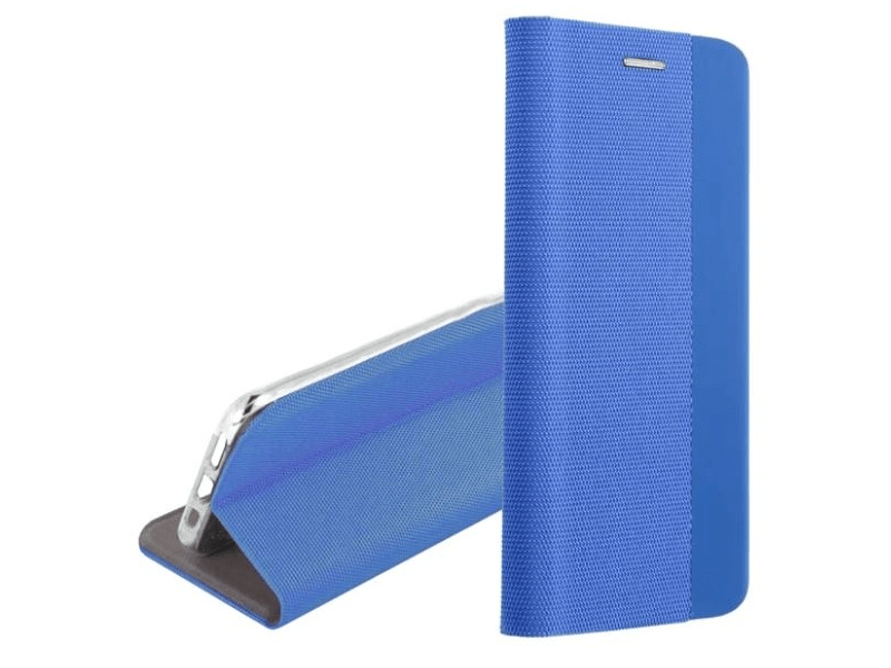 Gigapack Samsung Galaxy A35 Bőr hatású flip tok, kék (GP-154317)