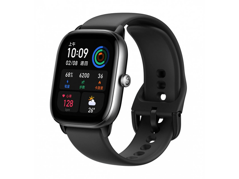 Amazfit GTS 4 Mini Okosóra, Fekete