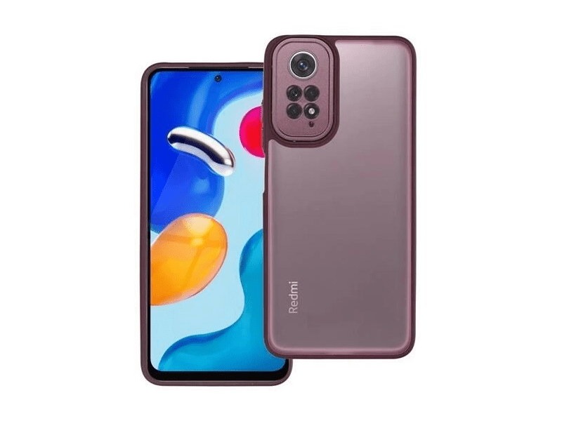 Gigapack Xiaomi Redmi Note 11 Szilikon telefonvédő tok, lila (GP-153397)