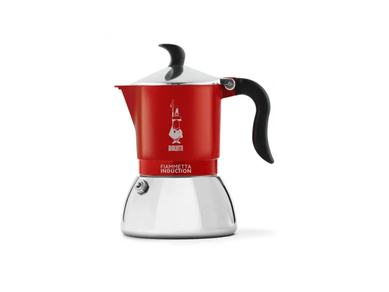 Bialetti Fiammetta indukciós kotyogós kávéfőző 2 adag, Piros (7147)