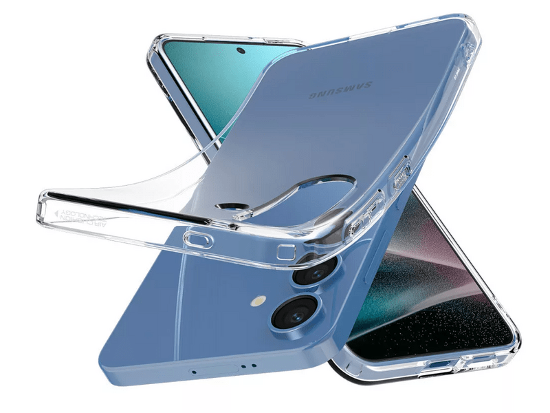 Spigen Samsung Galaxy S25 Plus Szilikon tok, átlátszó (ACS08974)