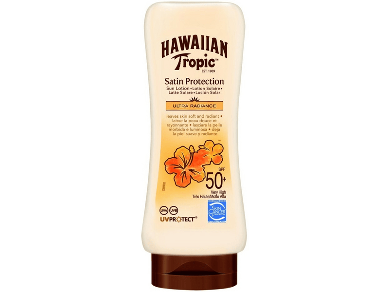 Hawaiian Tropic Satin Protection Naptej, SPF50, 180 ml