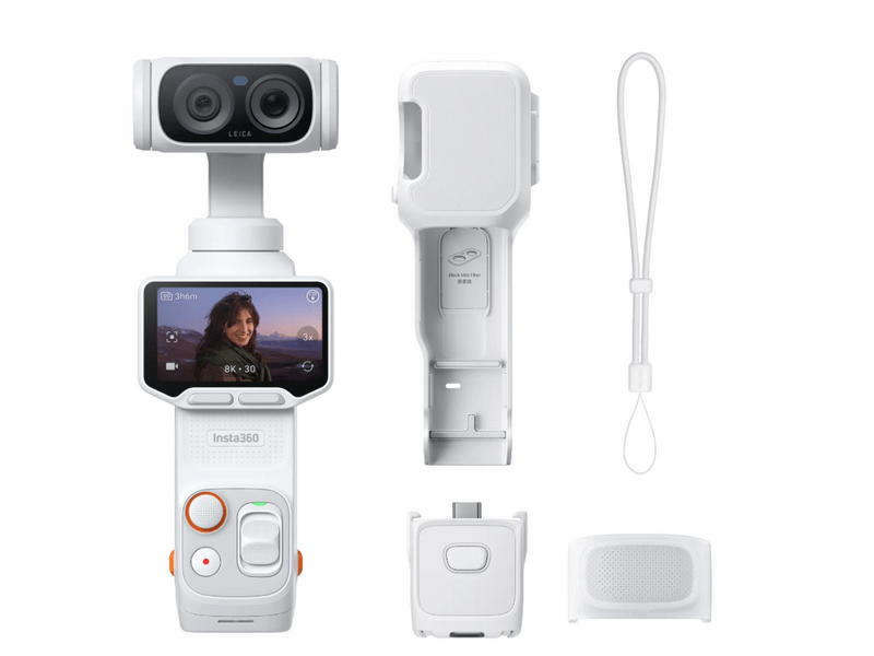 Insta360 Luna Ultra Standard Bundle Akciókamera, fehér