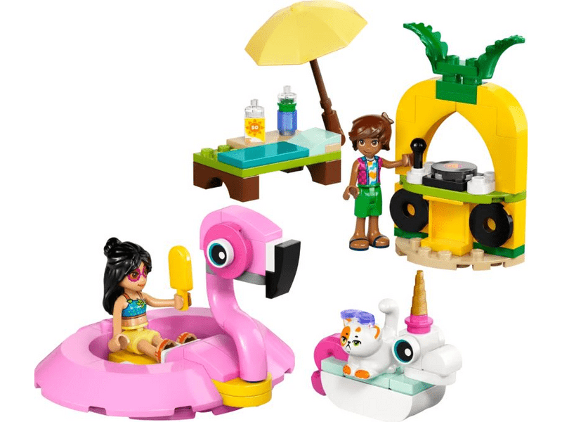 LEGO® Friends Zabava uz bazen s plamencem i jednorogom (42658)