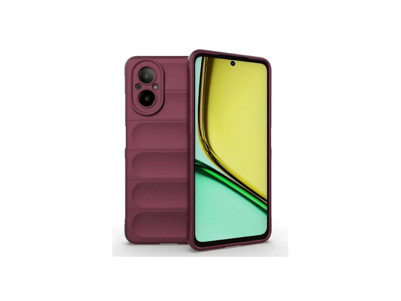 Gigapack Realme C67 4G Szilikon tok, bordó (GP-155146)