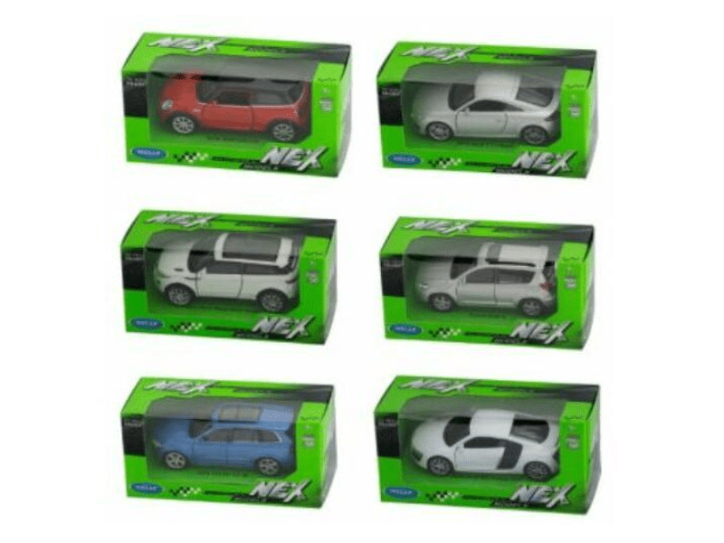 Welly: Fém kisautók 1:34, 1db (49720F-24CWD-MH-20-A)