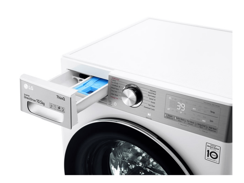 LG F4WV910P2WE Elöltöltős gőzmosógép