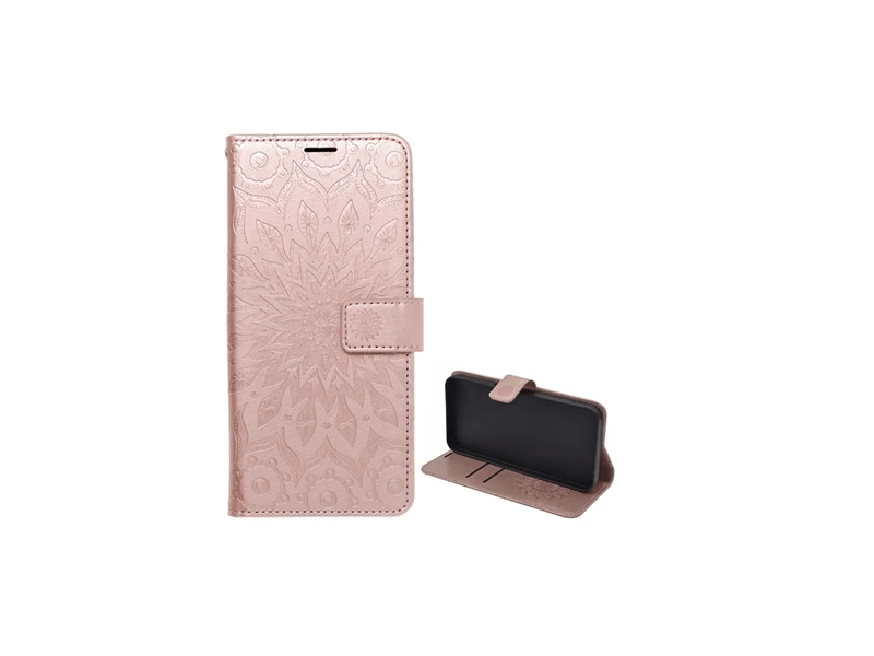 Gigapack Apple iPhone 15 Plus Flip tok mandala, rozéarany (GP-145042)