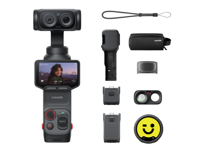 Insta360 Luna Ultra Creator Bundle Akciókamera, fekete