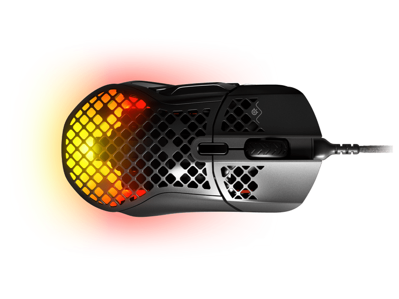 SteelSeries Aerox 5 Gaming egér, fekete (62401)