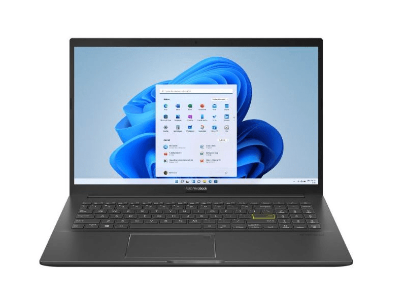 Asus VivoBook S15 S513EA-L12380W OLED laptop, fekete + Windows 11