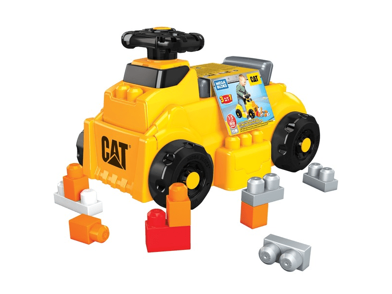 Mega Bloks: Caterpillar bébitaxi építőkockákkal (HDJ29)
