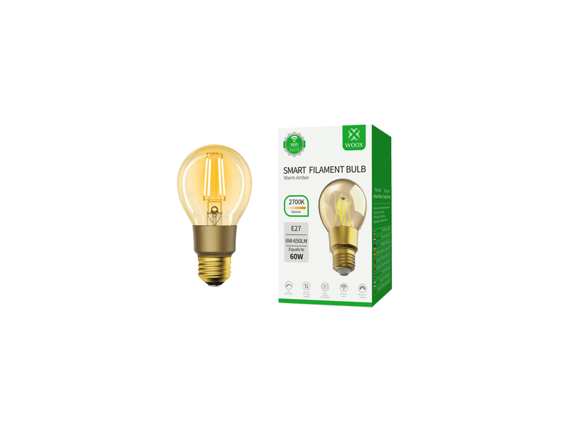 Smart Home Filament LED E27, 6W