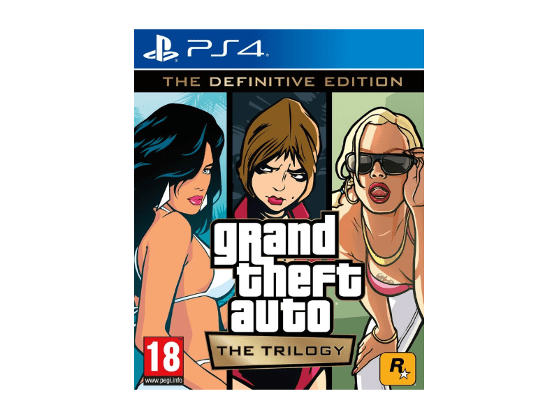 Grand Theft Auto: The Trilogy — The Definitive Edition - PS4 játék