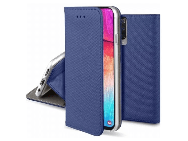 Gigapack GP-150736 Samsung Galaxy A05s bőr hatású flip tok, sötétkék