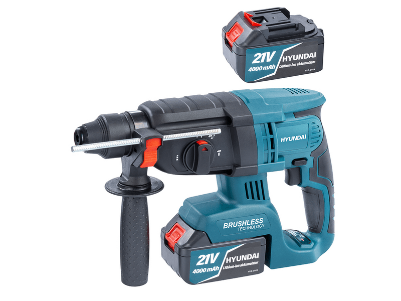 Hyundai HYD-3207-21VLi Akkus fúrókalapács, 2 db akkumulátorral