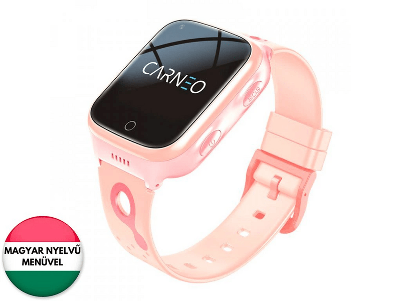 Carneo GuardKid+ 4G Platinum okosóra, Rózsaszín