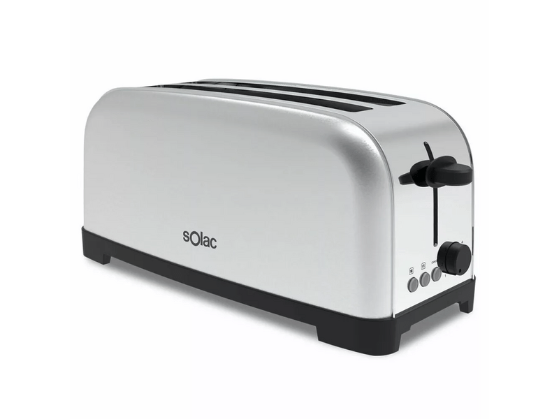 Solac TL5419 toster za dvostruke duge, inox